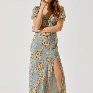 ASTR The Label Floral Maxi Dress